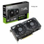 کارت گرافیک ASUS Dual RTX 4060 Ti SSD O8G